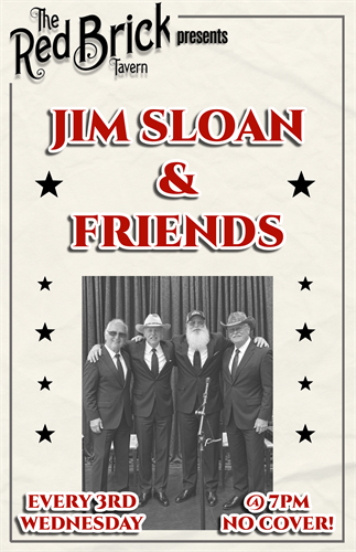 Jim Sloan, Hugh Meyer & Berkly Sisson at Red Brick Tavern